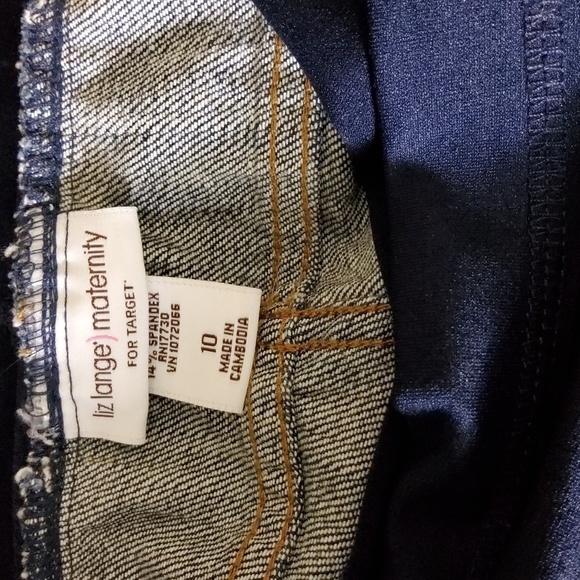 Liz Lange Maternity Jeans Size 10 - Picture 5 of 6